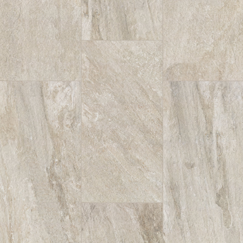 Carrelage de sol et de mur en porcelaine mat aspect pierre 15 po x 30 po Traverse, Prairie