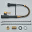 Kitchen Faucet with Sprayer Single Handle Pull Down Sprayer Spring Kitchen Sink Faucet with LED Light-130203328