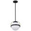 Luminaire suspendu sphère 1 lumière Whit-88590733-88590734