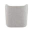 Fauteuil d'appoint en tweed Lisa