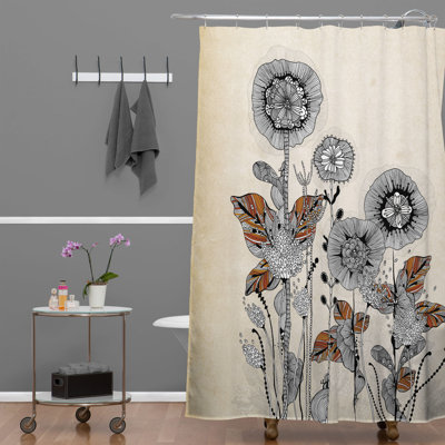 Eccles Floral Single Shower Curtain