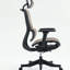 Chaise de bureau en filet à haut dossier-324957120