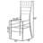 Kurland Slat Back Side Chair in Clear