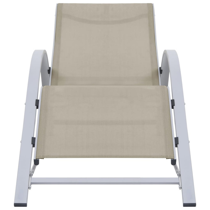 Abdullaahi 167 cm Long Single Chaise, Cream