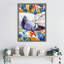 "Pigeon Blue" par Ilora, reproduction d'art sur toile encadrée-324639001