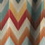 Chevron beige Chevron Elegance - Rideau à chevrons - Rideau à chevrons occultant - 1 panneaux-107554743