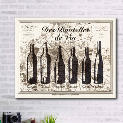 « the rétro advertising », reproduction d’impression sur toile tendue
