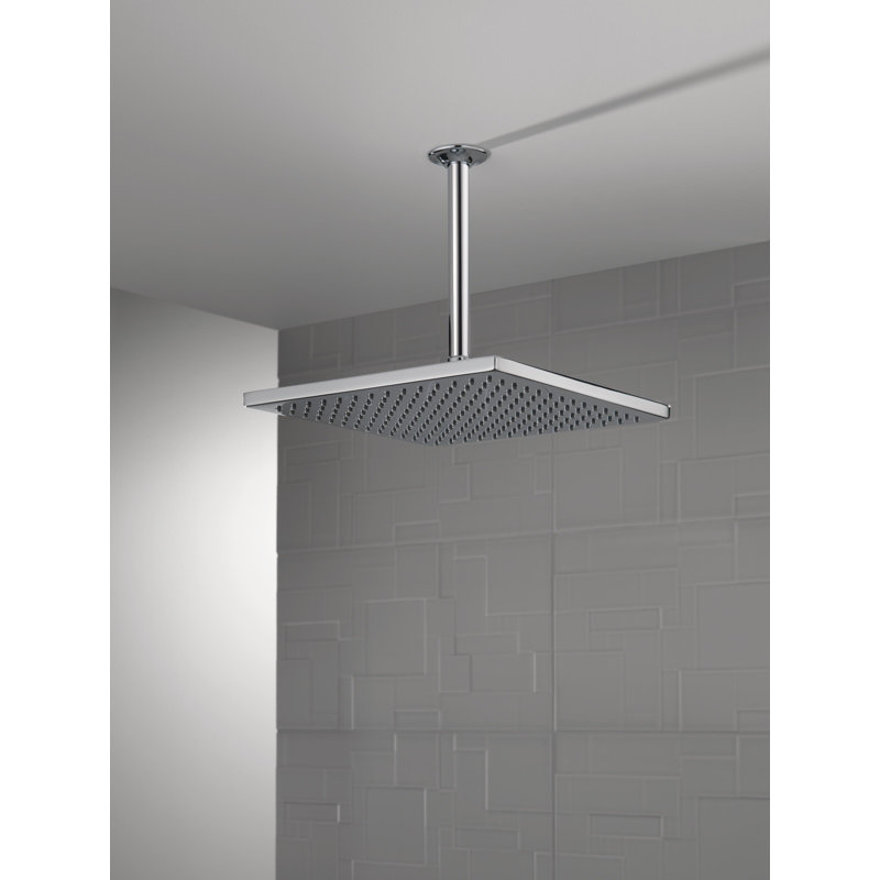 Delta 12-inch Single-Spray Raincan Shower Head, Chrome