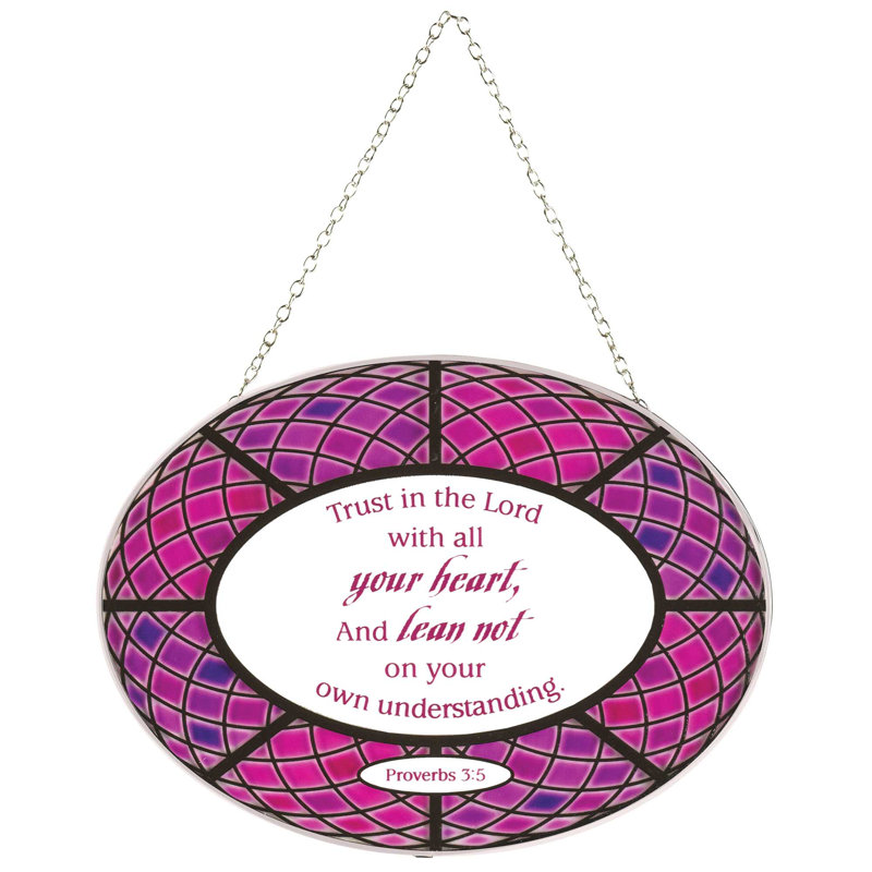 Water Resistant Glass Text & Numbers Wall Decor