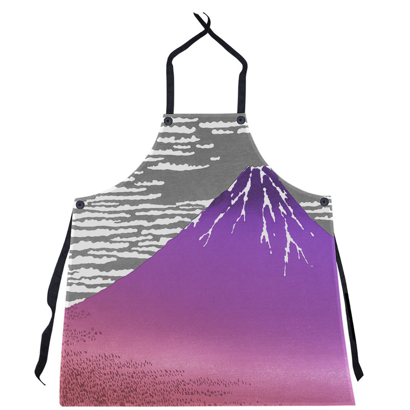 Tablier à vent clair katsushika hokusai, fine, Mauve / Gris