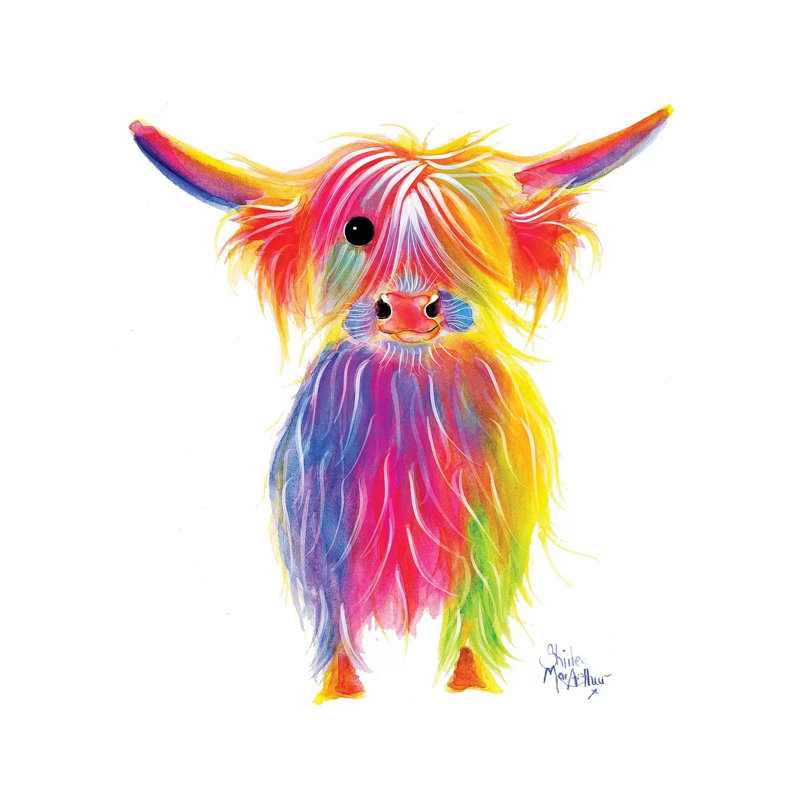 Tottie II by Shirley Macarthur - Gallery-Wrapped Canvas Giclée on Canvas, Canvas, 30.48 cm H x 30.48 cm W