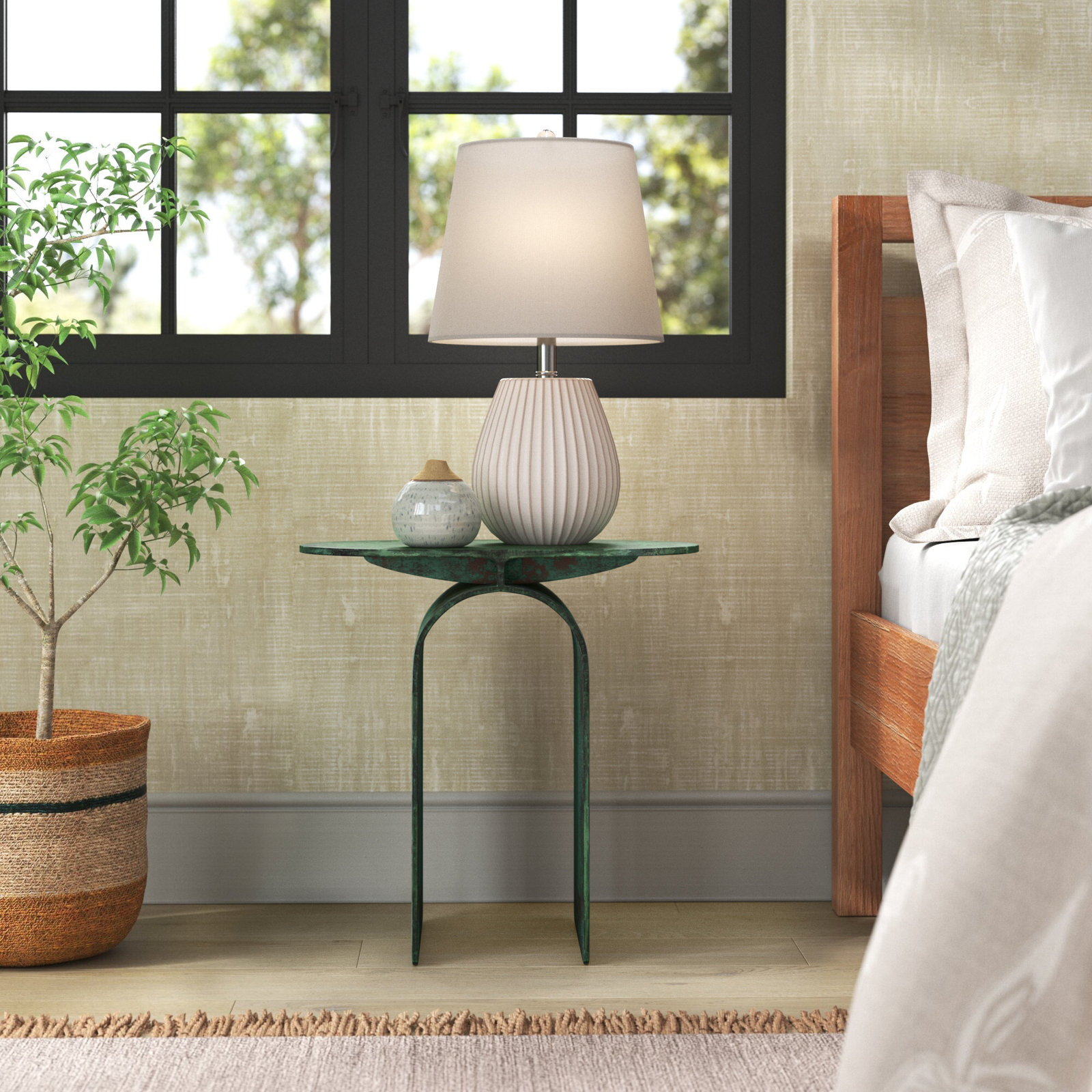 Ceram 21" End Table