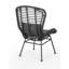 Chaise de patio avec coussins Frazer-70789123-70789122
