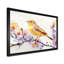 Oiseau chanteur dans le jardin III - oiseau, art mural-2096257549-1917557804-2096257555