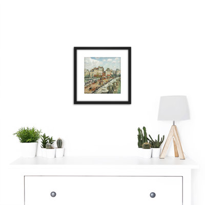 Pissarro The Pont Neuf by Camille Pissarro - Single Picture Frame Painting