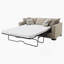 Canapé-lit modulaire rembourré moderne avec coussins à motifs pour une détente confortable-1803302588