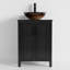 24" Single Bathroom Vanity Cabinet With Vessel Sink,Faucet-1906883279