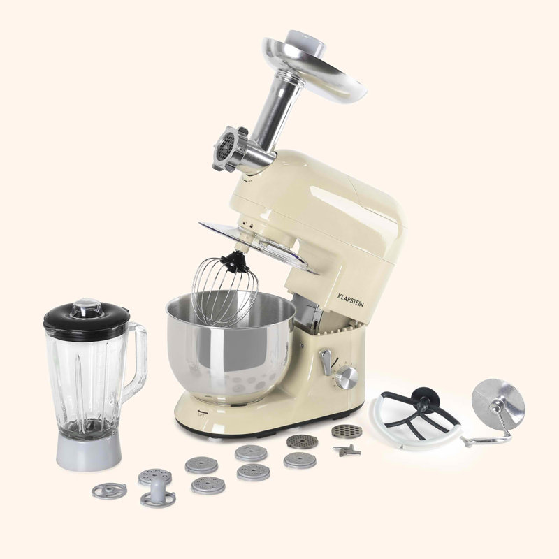 Klarstein 5L Stand Mixer, Cream