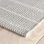 Tapis gris tissé à la main pour l'intérieur et l'extérieur Samson-30102143