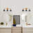 Bianco 3 - Light Dimmable Vanity Light