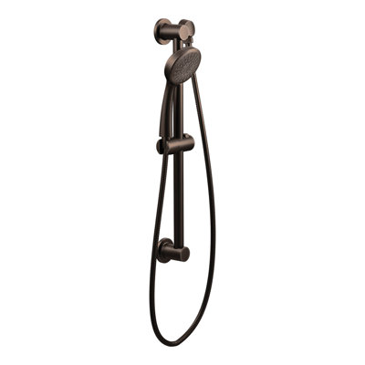 Pomme de douche coulissante complète éco-performante