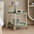 Moon Storage Cart For Living Room And Kitchen, Nordic Mobile Trolley With Double - Layer Shelf, T Shaped Structure, 0 Odor, Small Island Width, Rectangular Shape Kitchen Cart, Style Shelf Space,