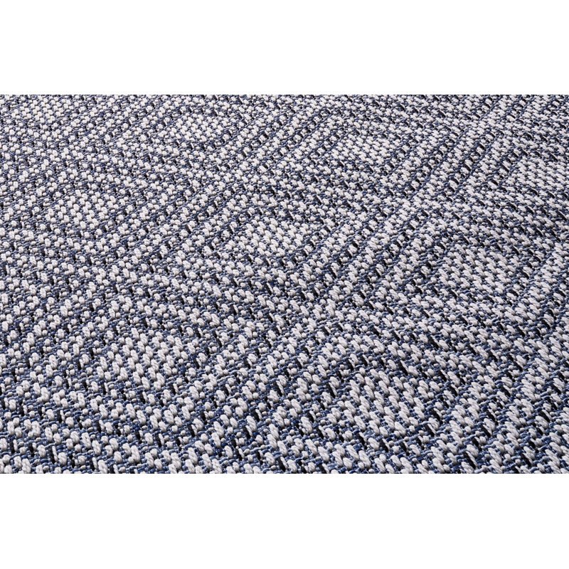 Freddy Geometric Machine Woven Flatweave Indoor / Outdoor Area Rug, Rectangle 135 x 190cm