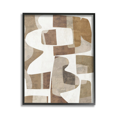 "Wavy Southwestern Shapes" par Amber Sterling sur toile