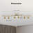 42.7'' 6 -Light Swing Arm Track Track Kit with Dimmable and Adjustable Head