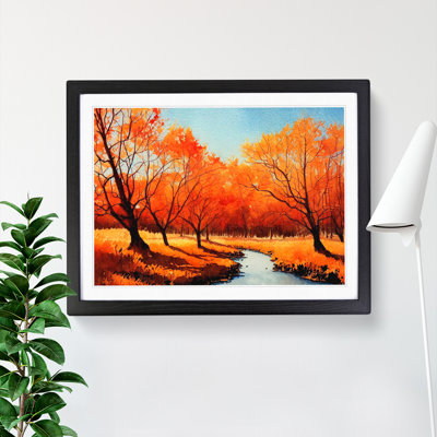 Spirited Autumn Forest - Single Picture Frame Painting