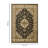 Classic GC_VIN5003 Black 5 Ft. 3 In. X 7 Ft. 3 In. Area Rug-606838410-606838414