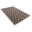 Tapis noir Otto