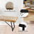 48''L X 20''W X 18''H Water Proof Bench with Black Steel Legs