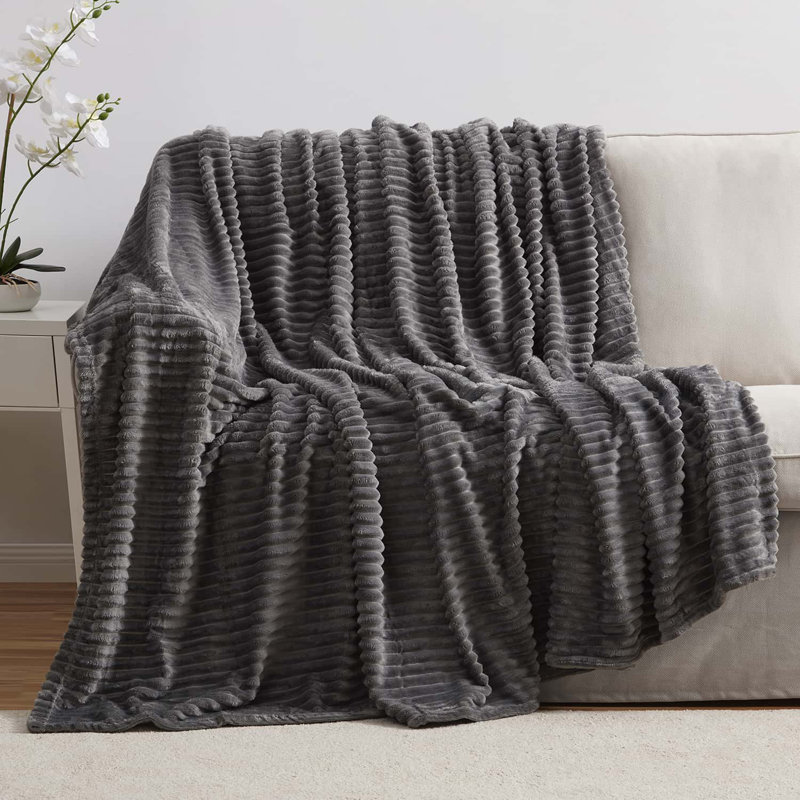 Ensemble complet pour chambre d'étudiant, lit simple TG et ensemble de salle de bain, Noir/gris