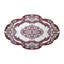 Tapis rouge en polyester tissé à la machine Novelty Stromberg-1806237656