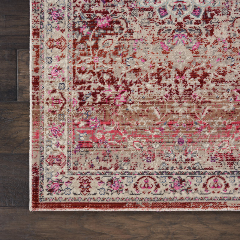 Oriental Indoor Rug, Runner 2'4" x 8'