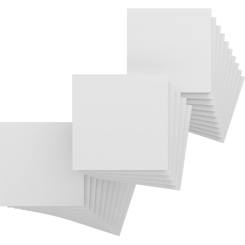 Panneaux de loisirs en PVC, H 7,75 po x l 7,75 po x P 0,63 po