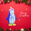 Christmas Penguin Decorative Accent
