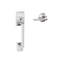 Century Lower Half Handleset and Latitude Door Lever Set (Deadbolt Sold Separately)-22437682