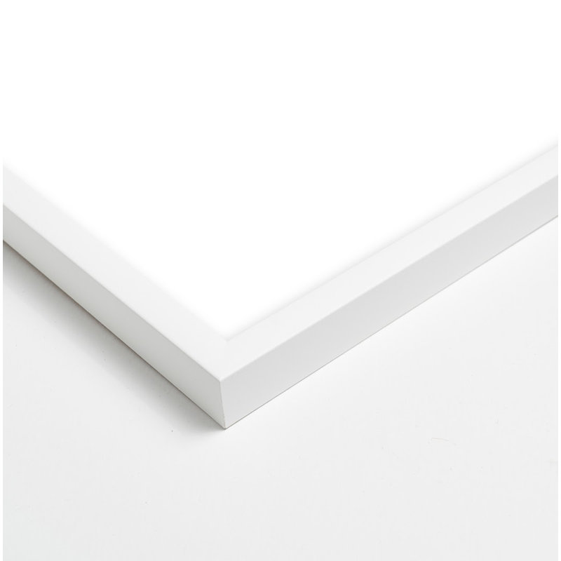 Photographie de jardin, Blanc, H 30 po x l 21 po x P 1,25 po