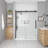 OVE Decors Bel Soft Close 60" x 78" Frameless Sliding Soft Close Shower Door-98614973