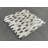 1.25" x 0.625" Metal Linear Mosaic Tile