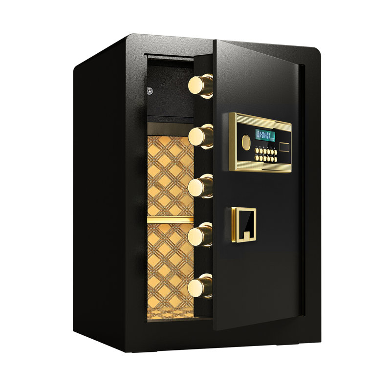 Coffre-fort de sécurité numérique de 3,0 pieds cubes - Grand électronique avec code caché noir, étanche pour toutes les occasions