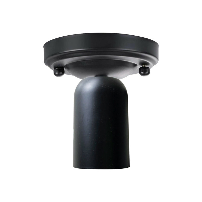 Lentini Flush Mount, Black