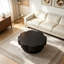 Table basse moderne avec rangement en forme de fleur-386897770