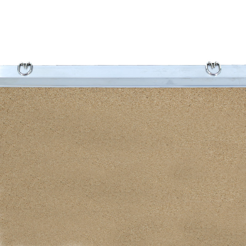 Large Natural Cork Bulletin Board with Aluminum Frame
