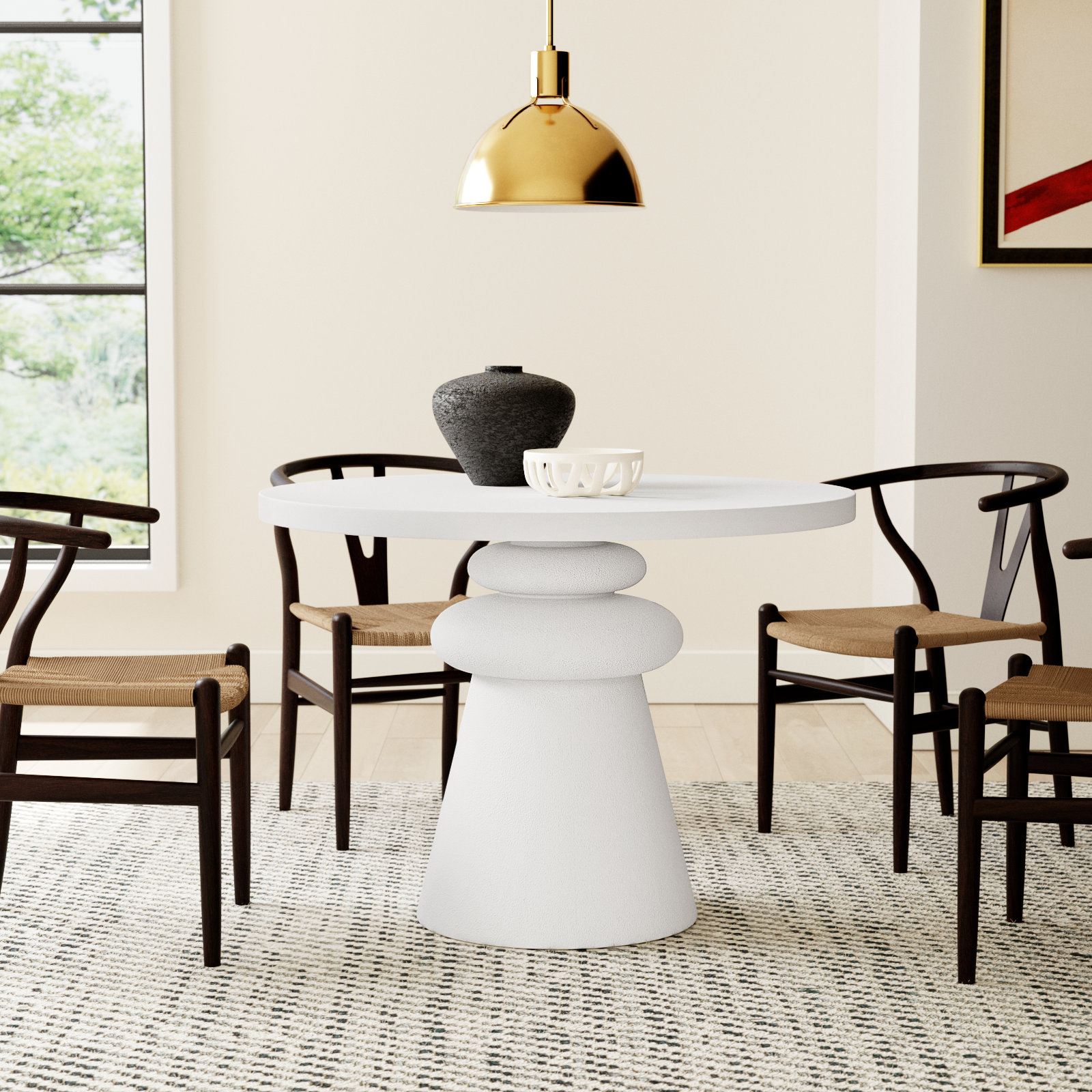 Drea 42'' Round Dining Table