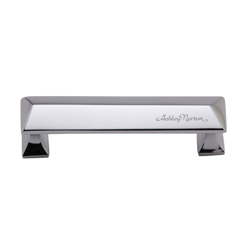 Pyramid Anvil Cabinet Pull, Polished Chrome, 6"