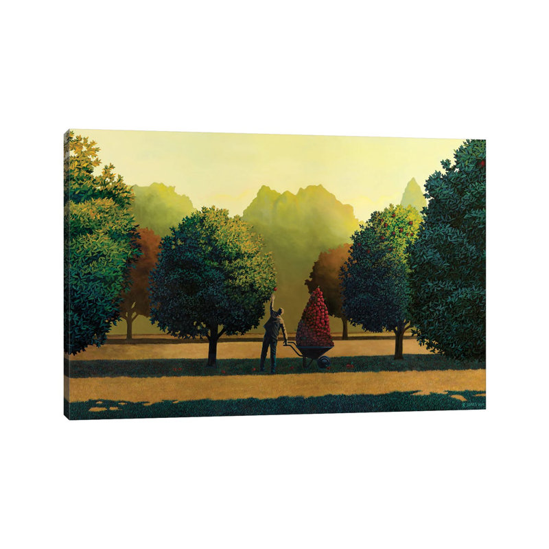 Greed 1 Piece Wrapped Canvas Painting, 20.32 cm H x 30.48 cm W
