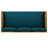 Daybed For 3 - Wood, Cushions Water- Slat Panels 65.64X31.77X24.13 Wood Seater With Slatted Seat And Design 67.5"W X 32"D 24.13"H-1093826774